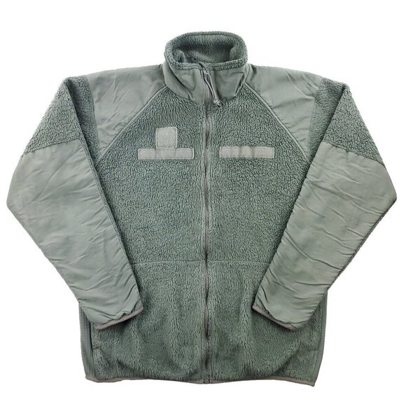 GEN III Fleece Jacket Cold Weather Full Zip Military Men's Large Long - Picture 1 of 14